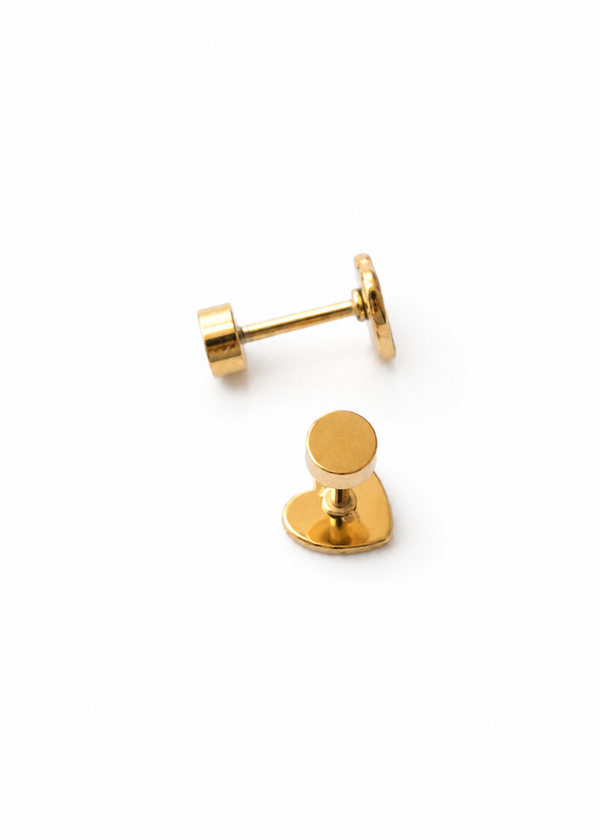 Flatback Stud Earring (par)
