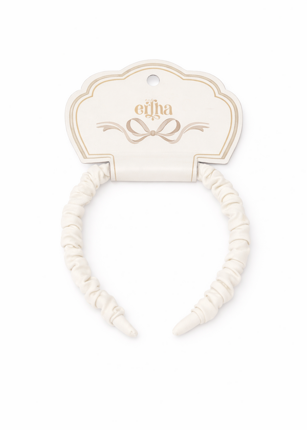 New Frown Headband - Vanilla