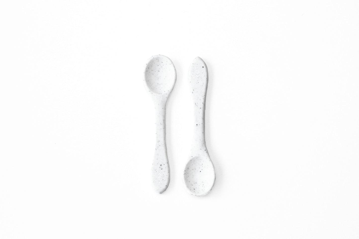 Silicone Spoons (2un) - Coconut Speckle